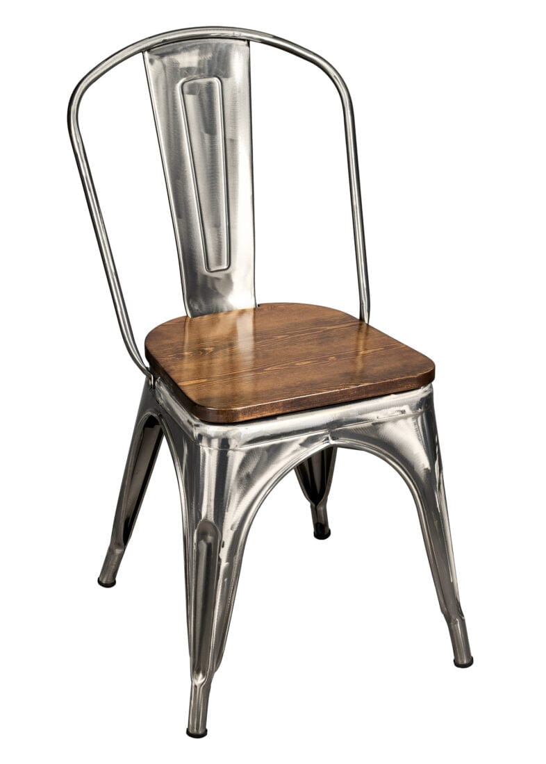 Chivari Light Wood Tolix Chair Seat STWL-AX-T
