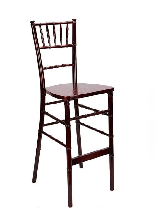 Chivari Mahogany Red Wine ToughWood™ Chiavari Barstool BCWM-ZG-T