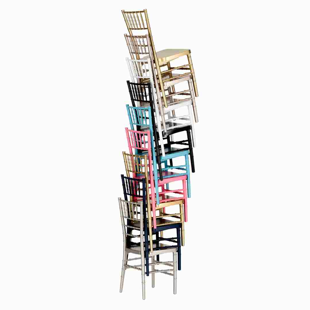 Chivari Pink Mini Chiavari Chair 1:6 Scale Model CCRP-TY-AX