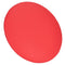 Chivari Watermelon Red Round Vinyl Panel Back Cushion CUSH-PANVIN-RDRED-ZG-T