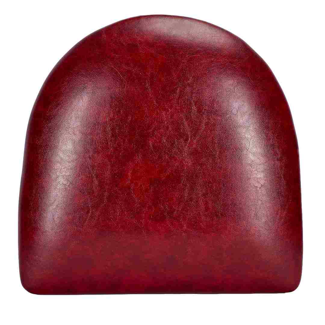 Chivari Replacement Burgundy Vinyl Chair Seat for Metal Restaurant Ladder Back Chairs SLVBU-ZF