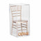 Chivari Rose Gold Champagne Mini Chiavari Chair 1:6 Scale Model CCRRGC-TY-AX