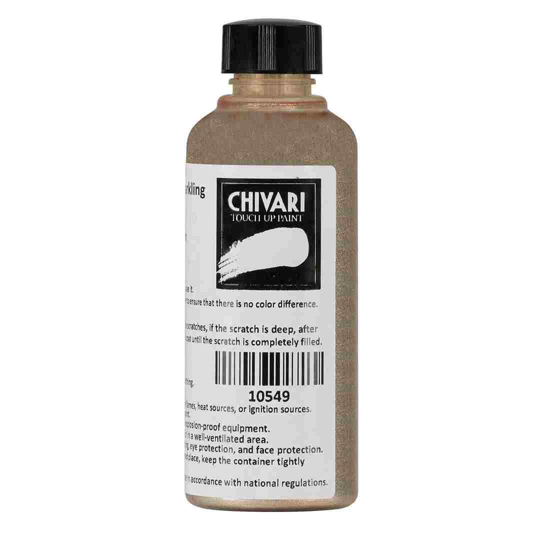 Chivari Gold Champagne Sparkling Touch Up Paint, 70ML Bottle PNT-BTL-GCS-A