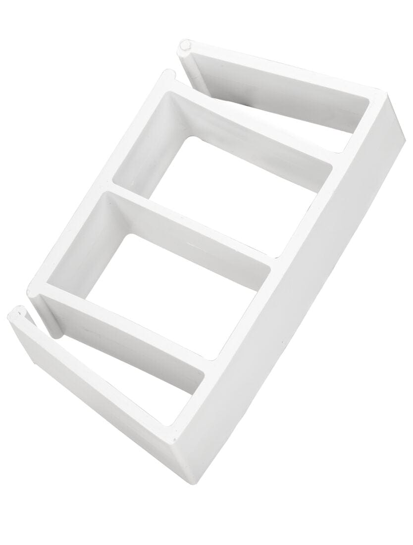 Chivari 50 Pack White Ganging Clip to connect Resin Folding Chairs PARTS-FOLD-RESIN-CLIP-WH50