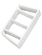 Chivari 50 Pack White Ganging Clip to connect Resin Folding Chairs PARTS-FOLD-RESIN-CLIP-WH50