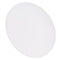 Chivari Cool White Round Vinyl Panel Back Cushion CUSH-PANVIN-RDWHT-ZG-T