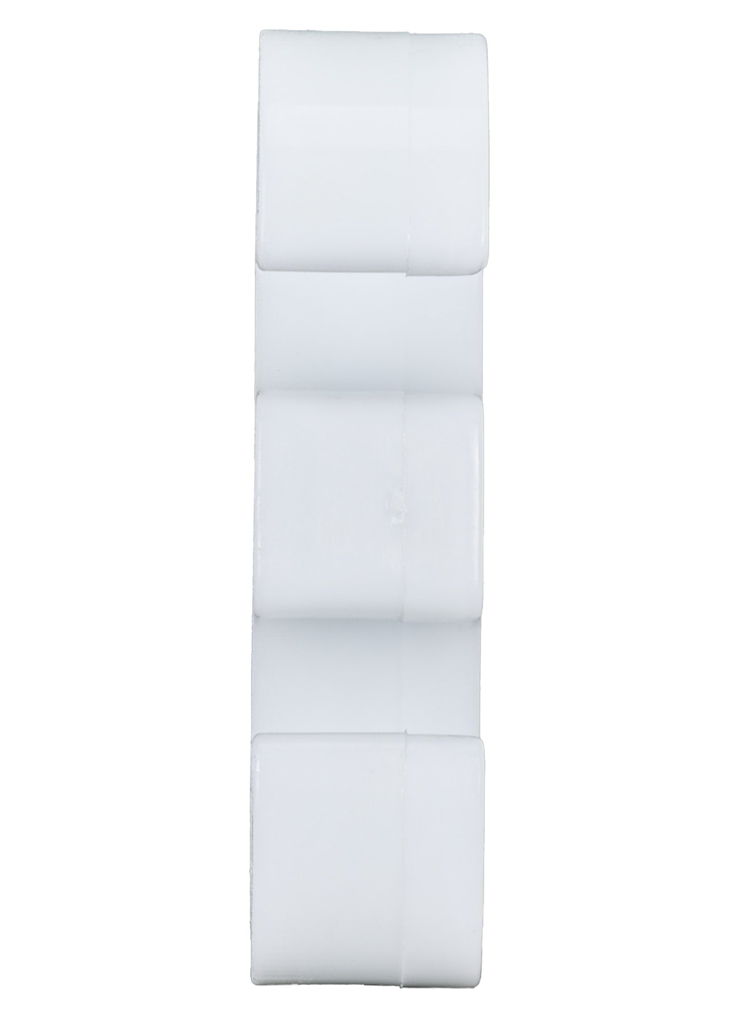 Chivari 80 Pack White Small Poly Folding Clip to connect Poly Chairs PARTS-FOLD-POLY-CLIP-WH80S