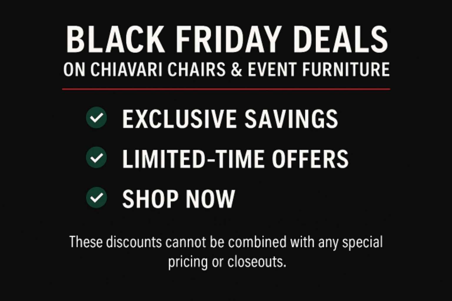 Chivari Black Friday Coupon Codes