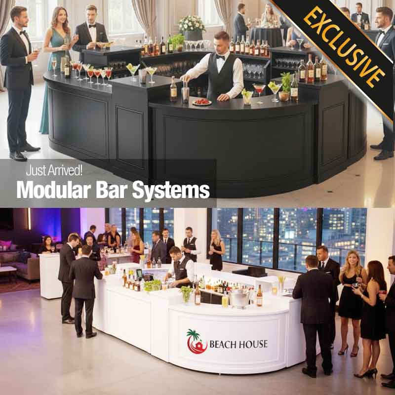 Modular Folding Bars: One System, A Different Bar Every Weekend