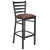 Metal Ladder Back Bar Stools