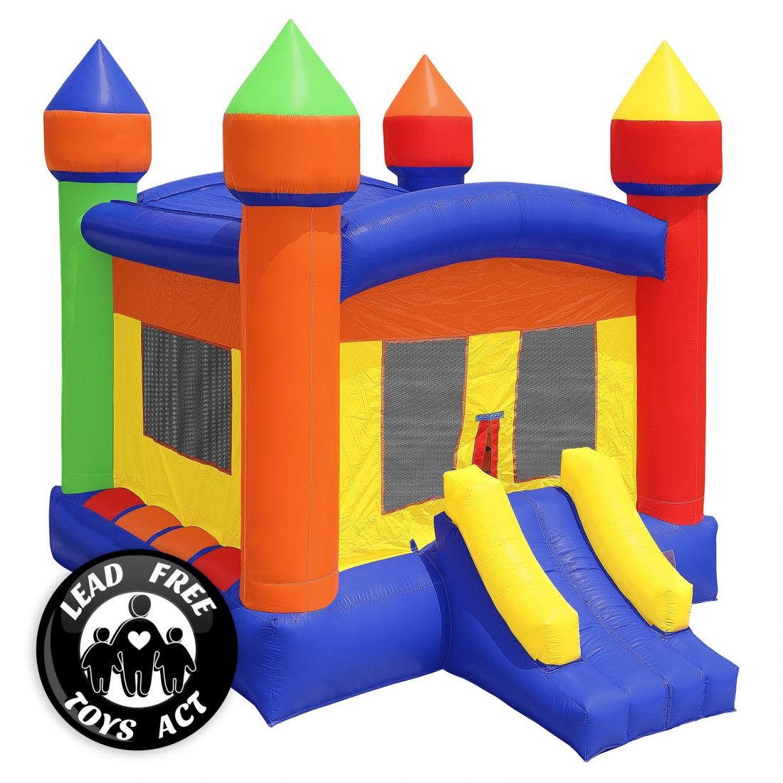 Commercial Grade Castle Bounce House with Blower