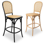 Bent Cane Bar Stools