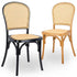 Bent Cane Resin Chairs