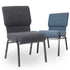20.5" Church Chairs with Cut Away Back