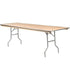 Rectangle Wood Banquet Tables