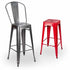 Tolix Metal Bar Stools
