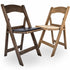 WoodGrain™ Resin Folding Chairs