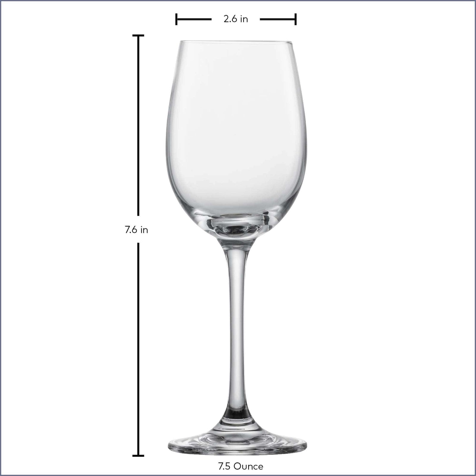 Zwiesel Fortessa Fortessa SZ Tritan Classico All Purpose Wine (2) 10.5oz - Case of 6 - 0003.106221 ZFG-0003.106221