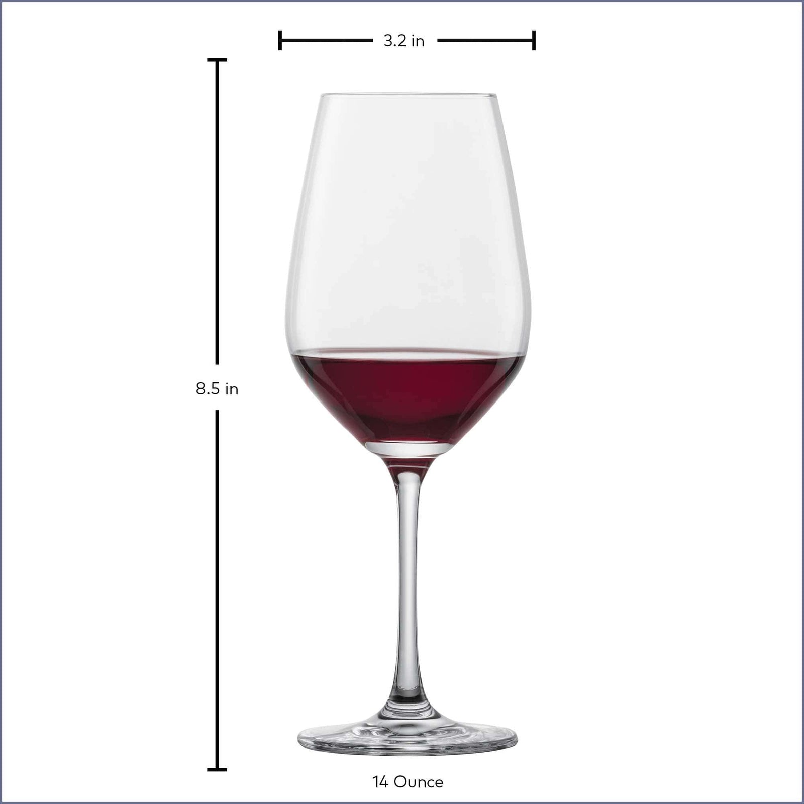 Zwiesel Fortessa Fortessa SZ Tritan Forte Burgundy (0) 14.2oz - Case of 6 - 0007.111985 ZFG-0007.111985