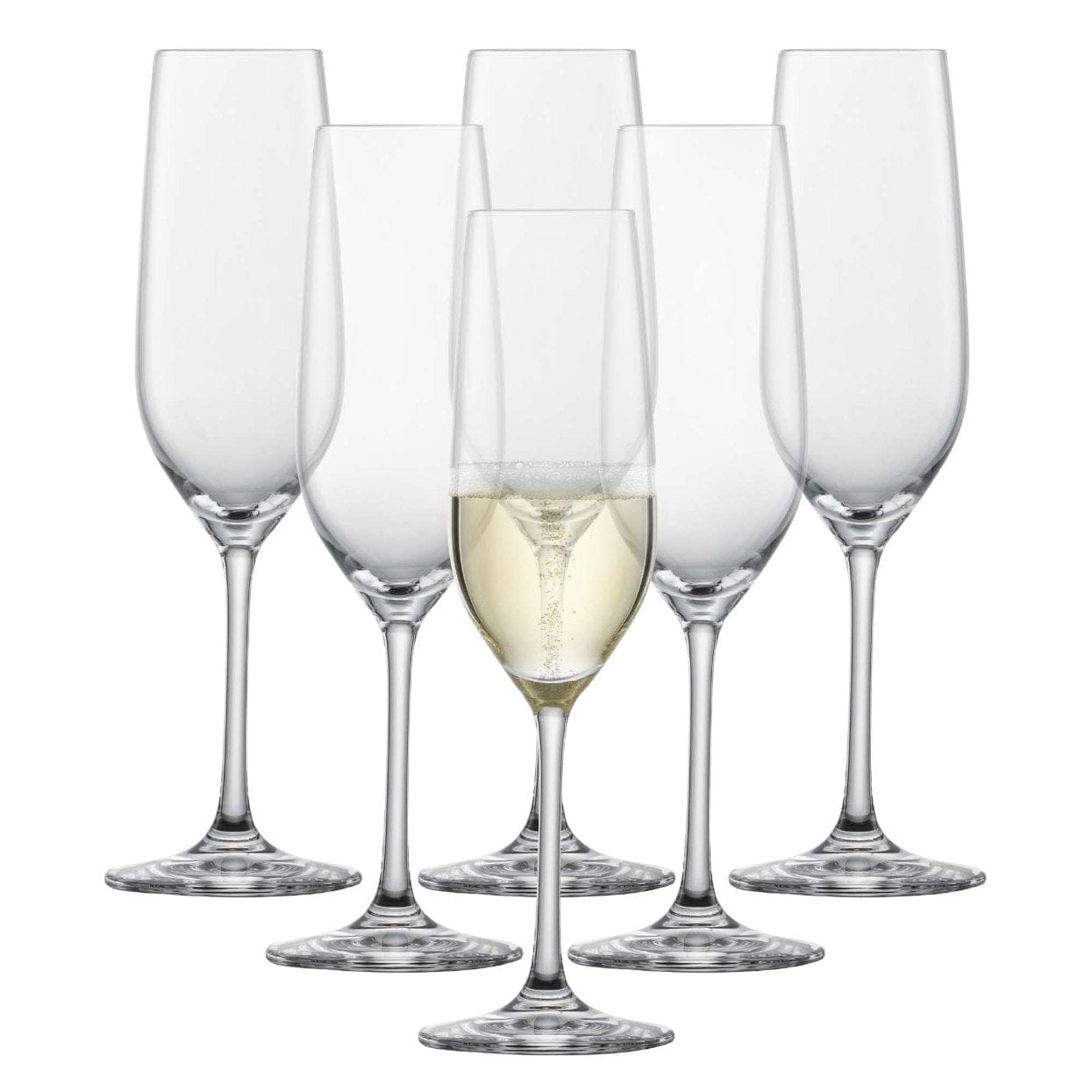 Zwiesel Fortessa Fortessa SZ Tritan Forte Flute Champagne (7) 7.7oz - Case of 6 - 0007.111989 ZFG-0007.111989