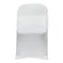 10-Pack White Spandex Folding Chair Cover 250gsm by Chivari SX-SPANXFCH-WHT-10