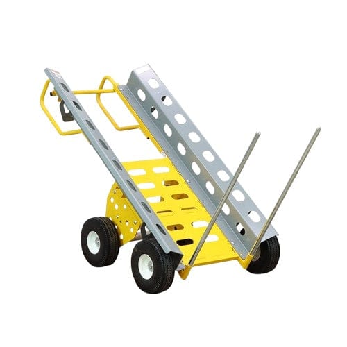 American Cart American Cart Mantis Hand Truck – 800 lb Capacity, 4 Flat-Free Wheels, Chair Pallet Compatible CART-67092-GI