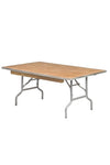 Kids 6 Foot (72″x30″) Rectangle Plywood Table TPLYRT7230M-KID-AX-T