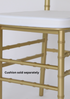 Gold Thinresin Chiavari Chair CCRG-MONO-THIN-ZG-T