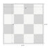 Chivari 16' x 16' Black Portable Dance Floor with Black Edge Trim DF-16X16-BLKB-KT