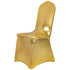 10-Pack Metallic Gold Spandex Chair Cover 250gsm by Chivari SX-SPANXCHA-MGLD-10