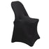 10-Pack Black Spandex Folding Chair Cover 250gsm by Chivari SX-SPANXFCH-BLK-10