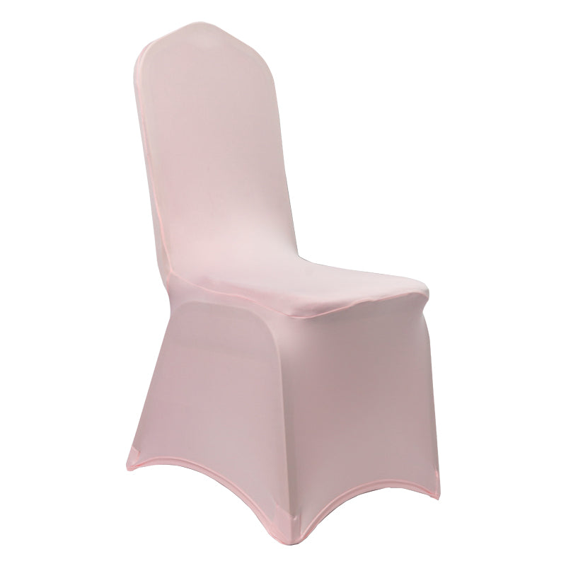 10-Pack Pink Spandex Chair Cover 250gsm by Chivari SX-SPANXCHA-PNK-10