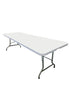 8 Foot (96″x30″) Rectangle Heavy Duty Fold-In-Half Plastic Table TPLSRT9630-BF-AX-T