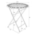 28" Antique White Barcelona Bistro Table