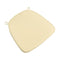 Ivory **VINYL Cover** Extra Thick “High Density” Velcro Strap Chiavari Chair Cushion by Chivari CUSHSTRAPVINIVY-AX-T