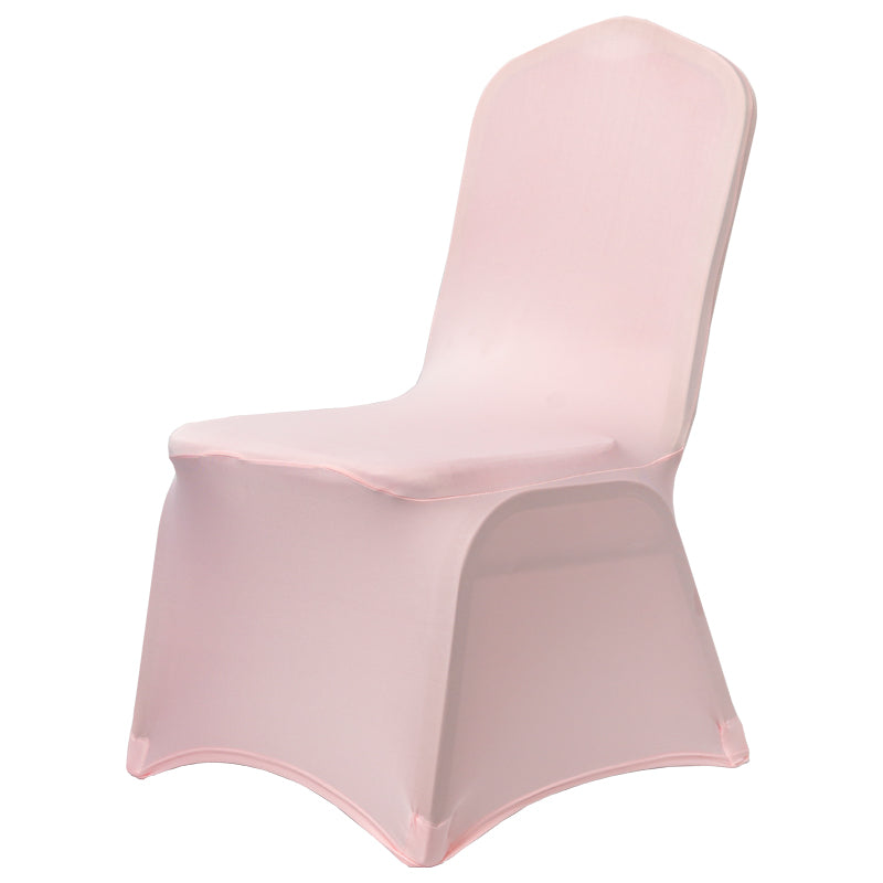 10-Pack Pink Spandex Chair Cover 250gsm by Chivari SX-SPANXCHA-PNK-10