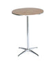 Chivari 30" Round Plywood Cocktail Table Kit TKITRD30M-AX-T
