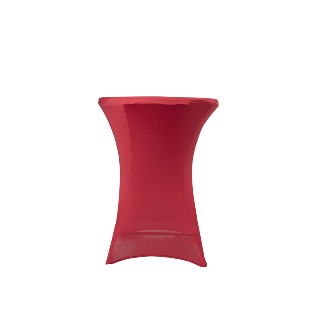 5-Pack Red Spandex Cocktail Table Cover 250gsm 36