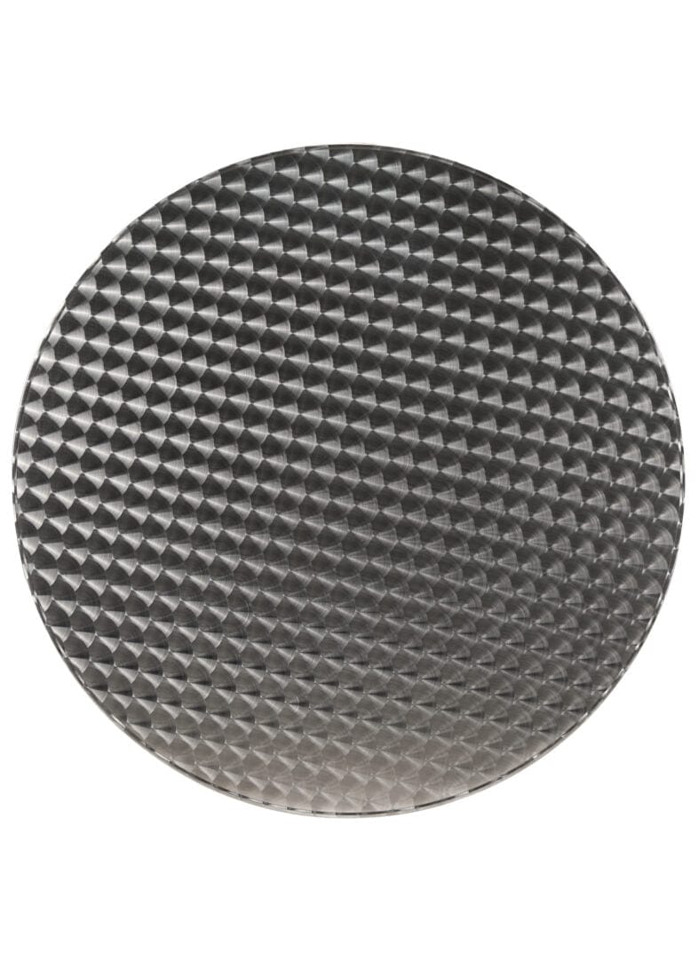 Chivari 32″ Round Stainless Steel Cocktail Table Top with Metal Edge TCOMPRD32TOPSS-AX-T