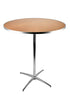 Chivari 36" Round Plywood Cocktail Table Kit TKITRD36M-AX-T