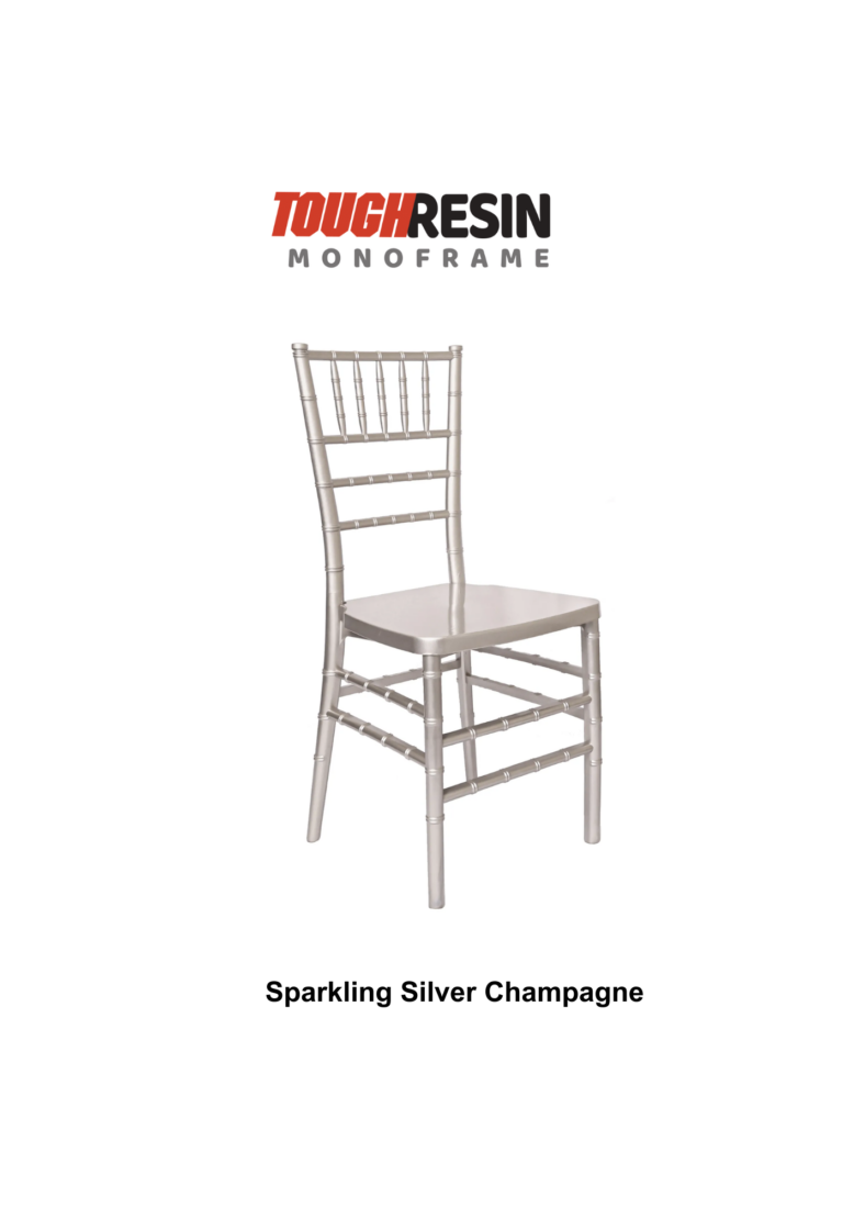 Sparkling Silver Champagne ToughResin™ Chiavari Chair