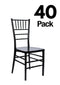 40 Chair Pack Black ToughResin™ Chiavari Chair