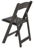 Silver Onyx with Vinyl Cushion Resin Steel Skeleton™ Folding Chair