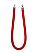 Chivari 6 Foot Red Velvet Stanchion Rope STANCHROPERED-CHROME-AX-T