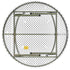 Chivari 72" (6 Foot) White Plastic Round Table Steel Skeleton™ TPLSRD72-LF-T