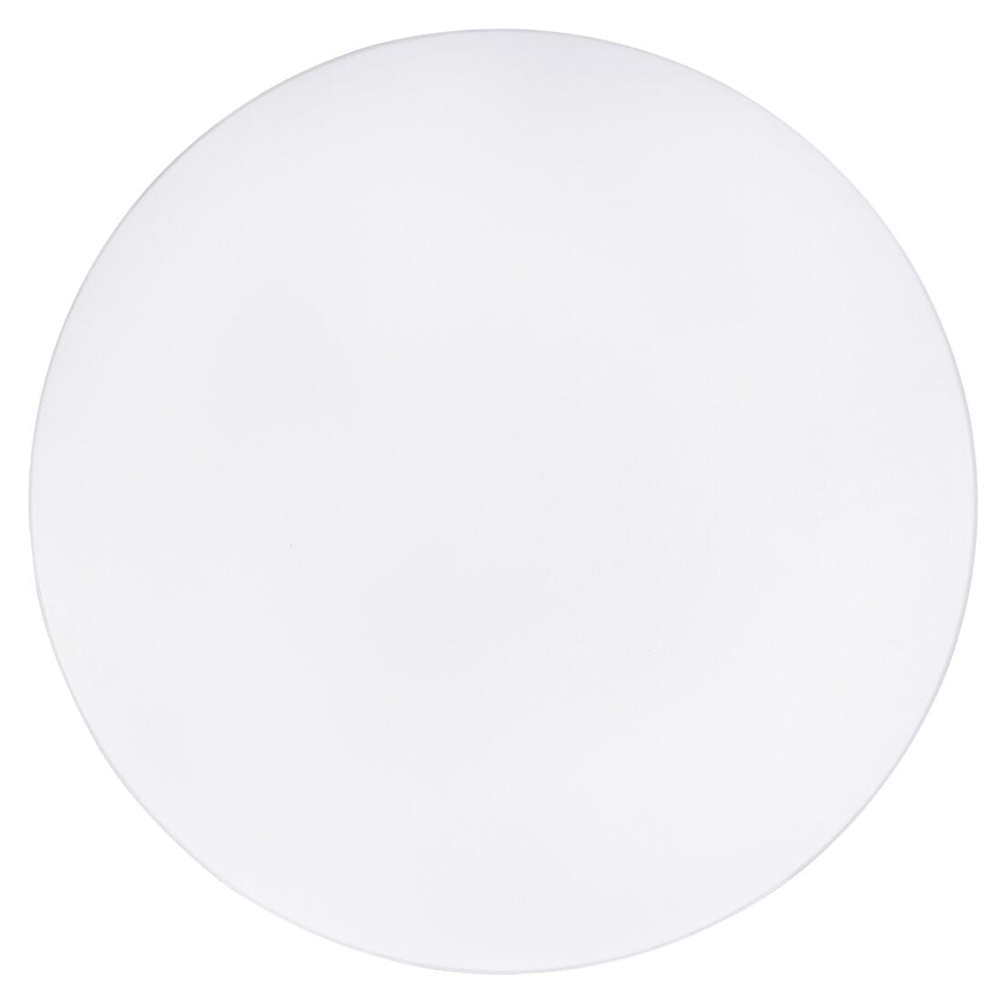 Chivari 72" (6 Foot) White Plastic Round Table Steel Skeleton™ TPLSRD72-LF-T