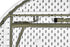 Chivari 72" (6 Foot) White Plastic Round Table Steel Skeleton™ TPLSRD72-LF-T