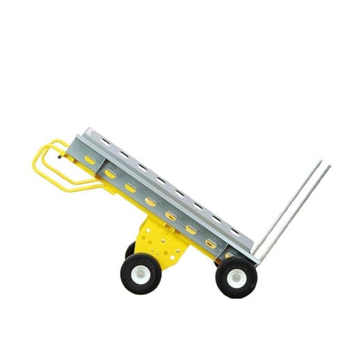 American Cart American Cart Mantis Hand Truck – 800 lb Capacity, 4 Flat-Free Wheels, Chair Pallet Compatible CART-67092-GI