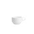 Zwiesel Fortessa Fortessa Amanda White Embossed Teacup 7 oz. - Case of 24 - 7000.FFD.01 ZFG-7000.FFD.01