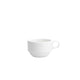 Zwiesel Fortessa Fortessa Amanda White Embossed Teacup 7 oz. - Case of 24 - 7000.FFD.01 ZFG-7000.FFD.01